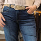 KUT “STELLA” FLARE BACK DARTS JEAN