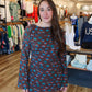 FREE PEOPLE “JOLIE” PRINTED MINI DRESS