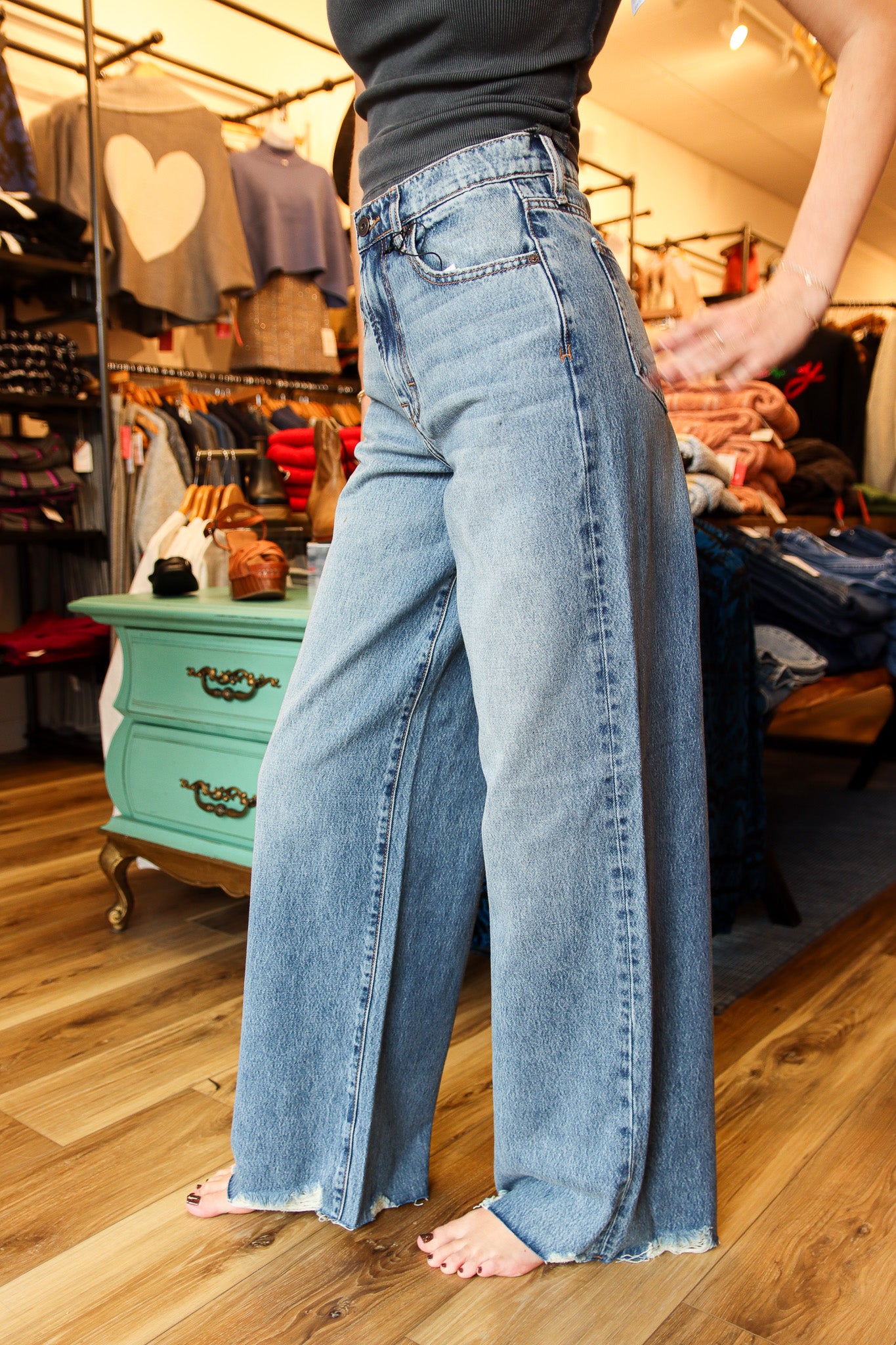 Nori Extra Wide Leg Denim