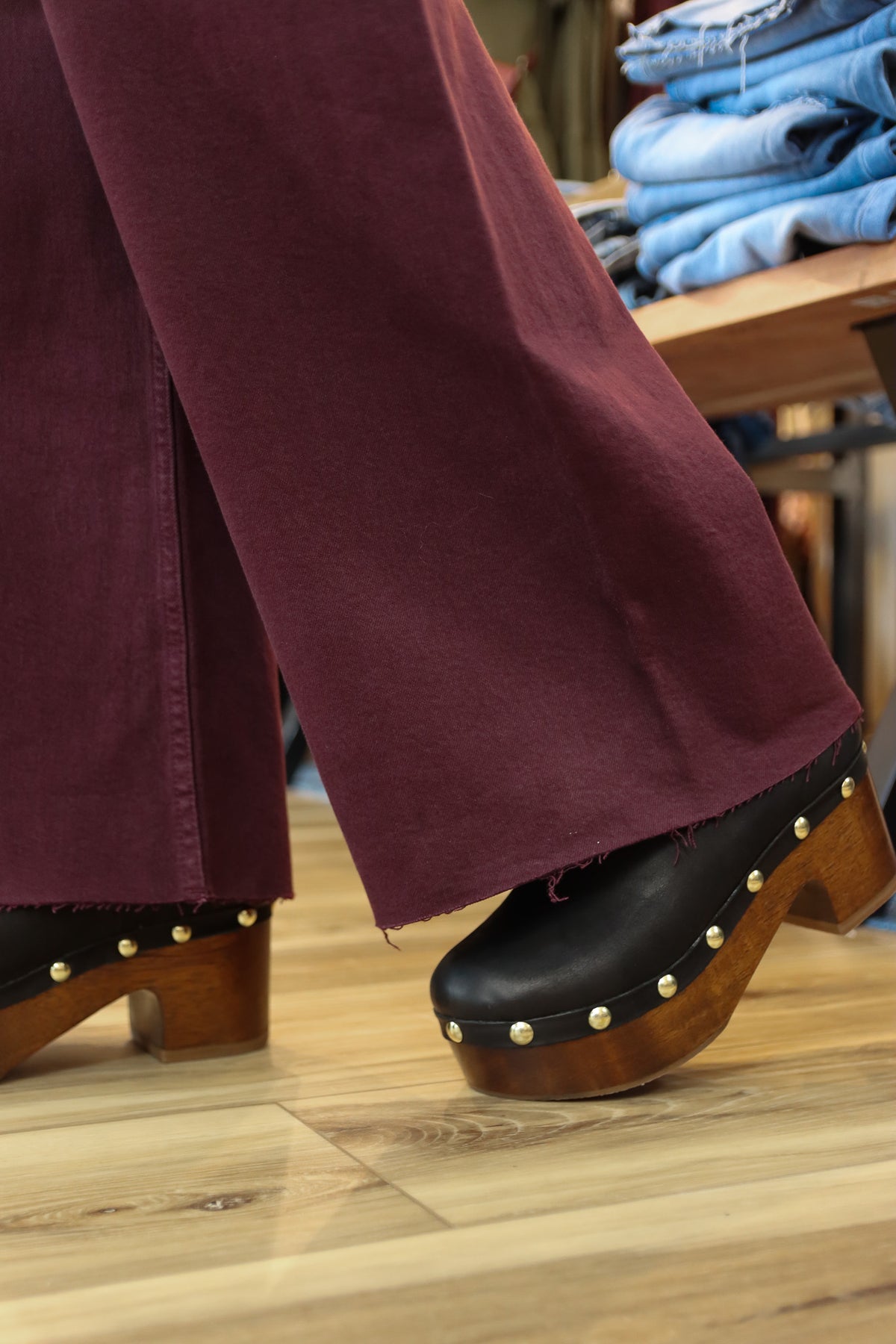 PISTOLA “PENNY” HIGH RISE WIDE LEG DENIM