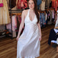 FREE PEOPLE “PETAL PARTY” MIDI SLIP DRESS