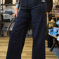KUT “MAYA” BACK DARTS WIDE HEM JEAN