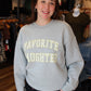 FAVORITE DAUGHTER “THE COLLEGIATE” SWEATSHIRT