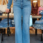 HIDDEN “HAPPI” HIGH RISE FLARE JEAN