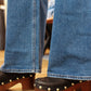 PISTOLA “VIVIAN” MID RISE WIDE LEG DENIM