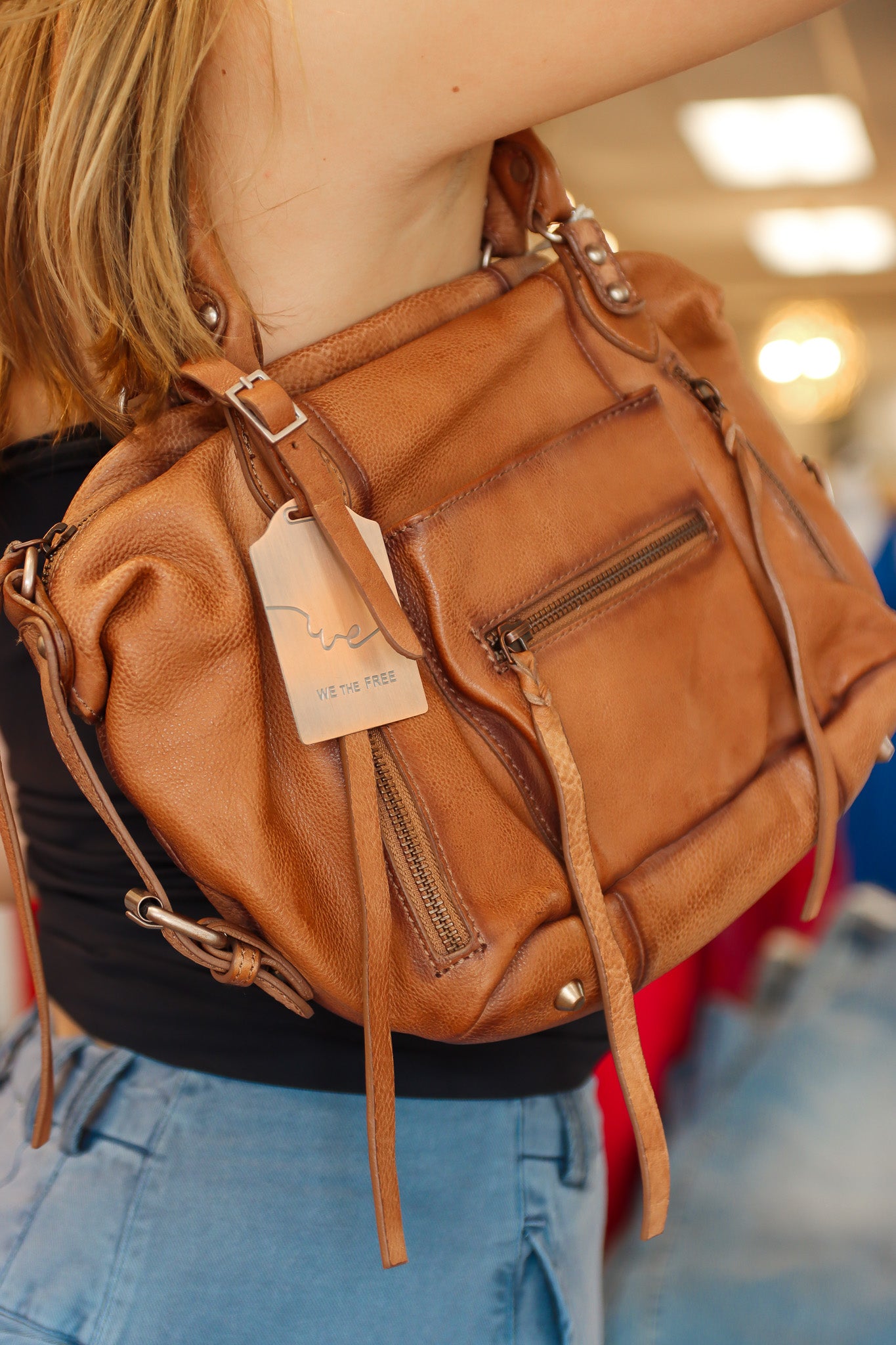 FREE PEOPLE “BABY EMERSON” TOTE BAG