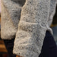 THML SPECKLED PINK TUCKED SLEEVE SWEATER