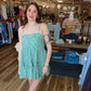 SALTWATER LUXE “GENEVIEVE” STRIPE TANK MINI DRESS