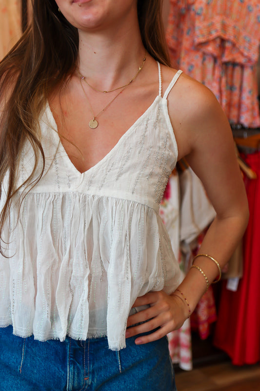 FREE PEOPLE “ARIEL” CAMI