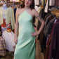DEVON HALTER SCARF DRESS