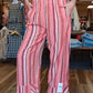 FREE PEOPLE “DAYS END” SOLAR LINEN STRIPE PANT