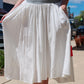 BY TOGETHER ASYMMETRICAL MIDI SKIRT