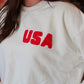 BY TOGETHER USA CROPPED CREW NECK