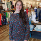 FREE PEOPLE “JOLIE” PRINTED MINI DRESS
