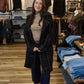 SAGE THE LABEL “MARCEAU” HOUNDSTOOTH COAT