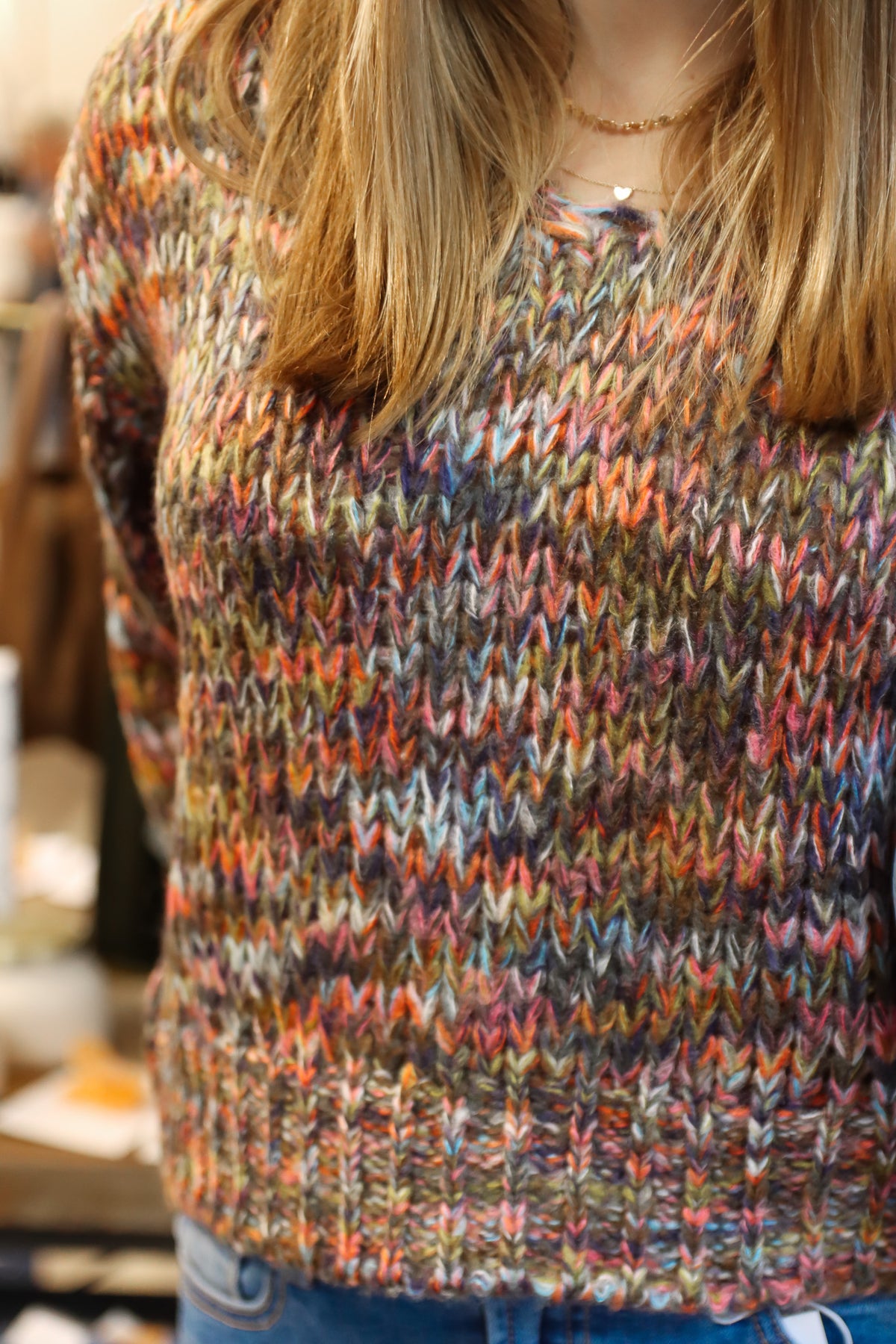JOHN & JENN “RITA” FALL FOLIAGE SWEATER