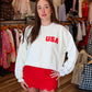 BY TOGETHER USA CROPPED CREW NECK