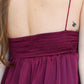 SKY TO MOON SATIN TWISTED SWEETHEART MINI DRESS