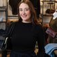 SAGE THE LABEL “CALISTA” MOCK NECK SWEATER