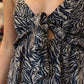 NEEDII SLEEVELESS ANIMAL PRINT ROMPER