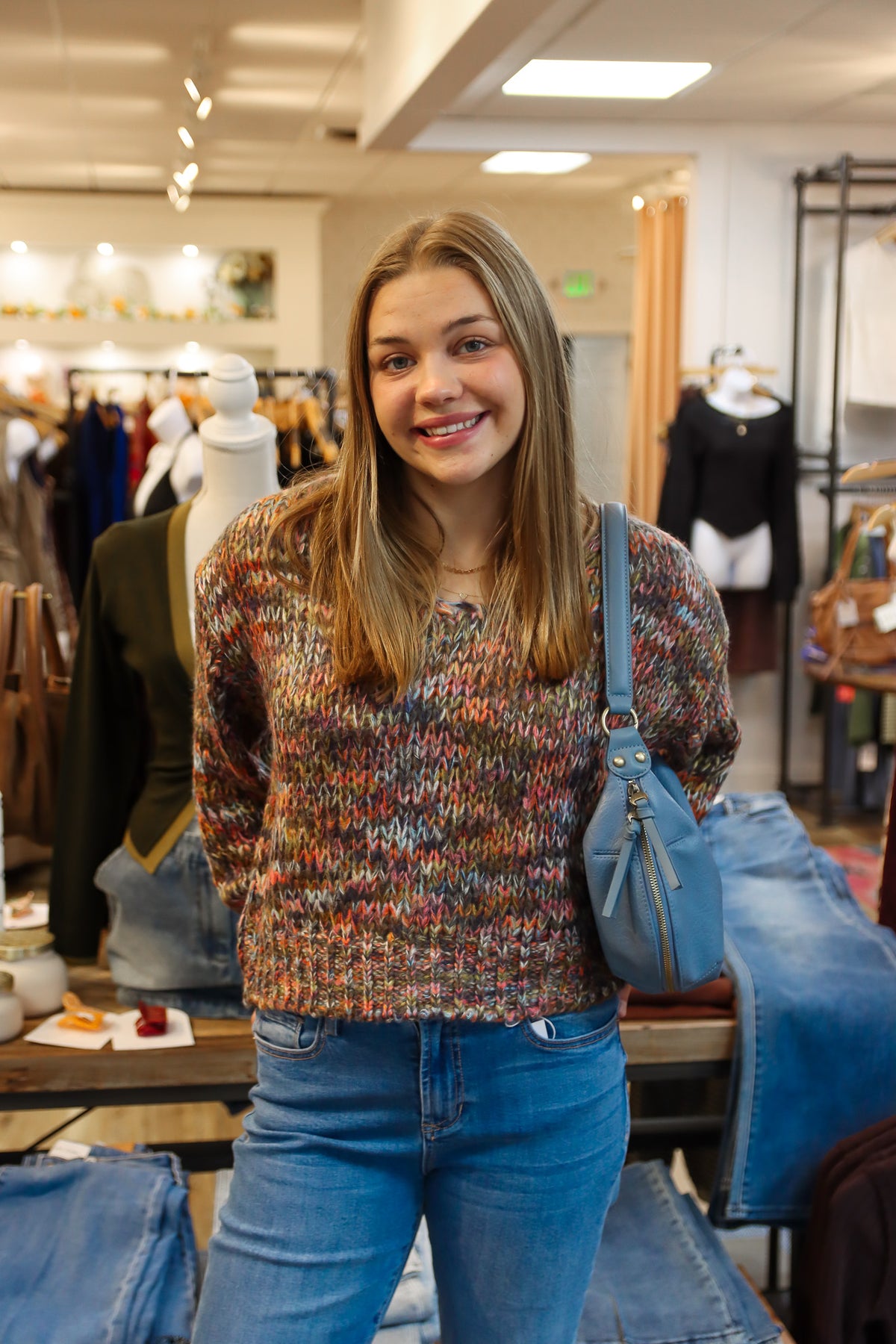 JOHN & JENN “RITA” FALL FOLIAGE SWEATER
