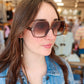 OTRA “FLEUR” SUNGLASSES