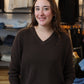 HASSON THERMAL V-NECK SWEATER