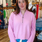 FREE PEOPLE “CELESTE” QUARTER-ZIP