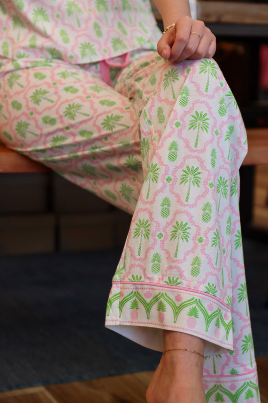 PJ SALVAGE PLAYFUL PRINT PANT