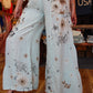 MILIO MILANO GARDEN FLORAL PALAZZO PANT