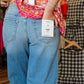 HIDDEN “NORI” MID RISE WIDE LEG JEAN