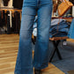PISTOLA “VIVIAN” MID RISE WIDE LEG DENIM
