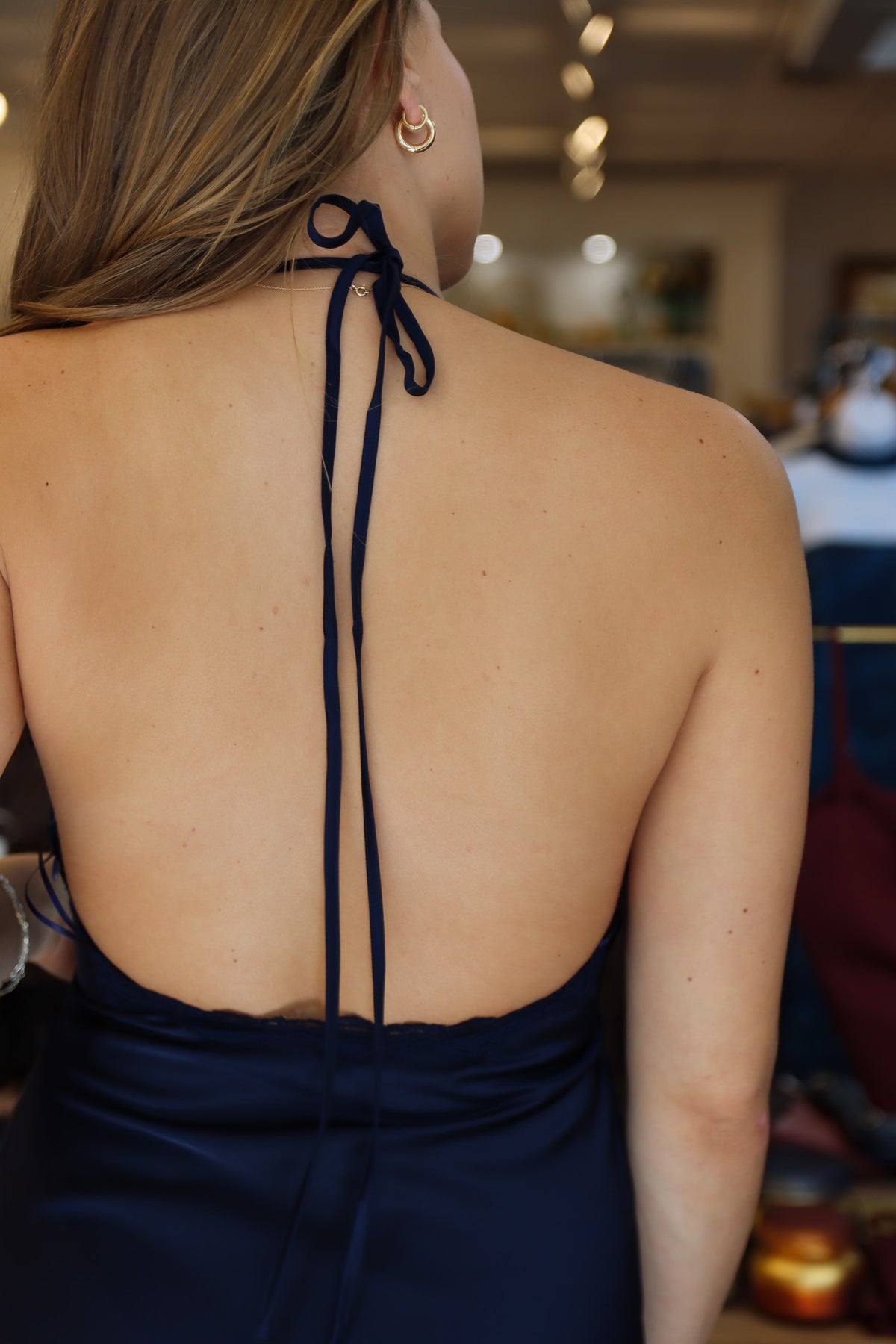 COTTON CANDY LA NAVY MINI LACE DETAIL