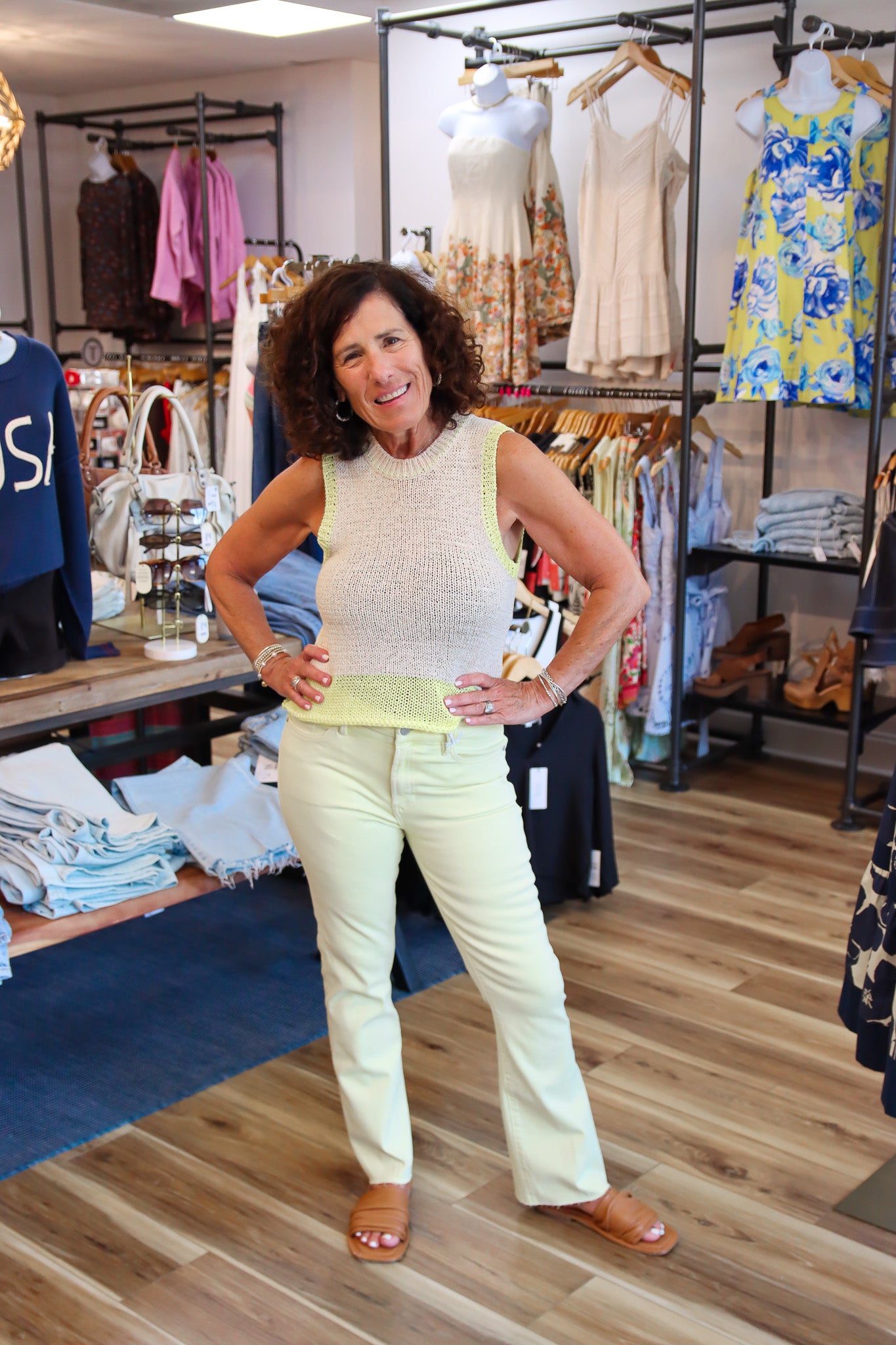 DEAR JOHN “BAYLA” KNIT TANK
