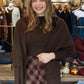 LUCY PARIS "MURPHY" SCARF SWEATER