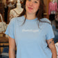 FAVORITE DAUGHTER THE CROPPED “VARSITY” TEE