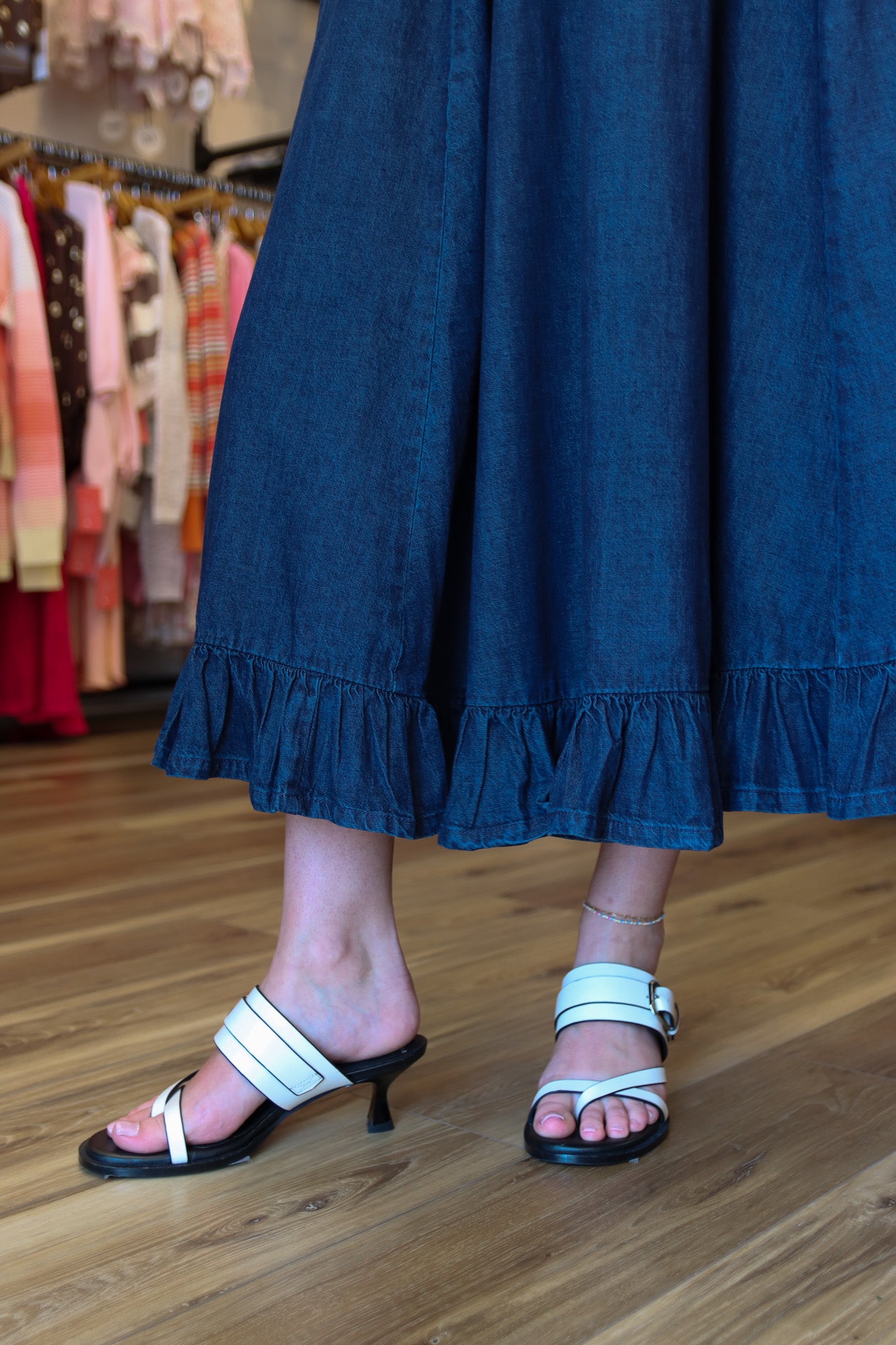 FREE PEOPLE “ANOTHER SEASON” MIDI DRESS