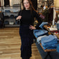 SAGE THE LABEL “CALISTA” MOCK NECK SWEATER