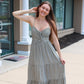 SALTWATER LUXE “STEIN STRIPE” TANK MIDI DRESS