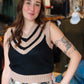 SAGE THE LABEL “STUDY HALL” SWEATER VEST