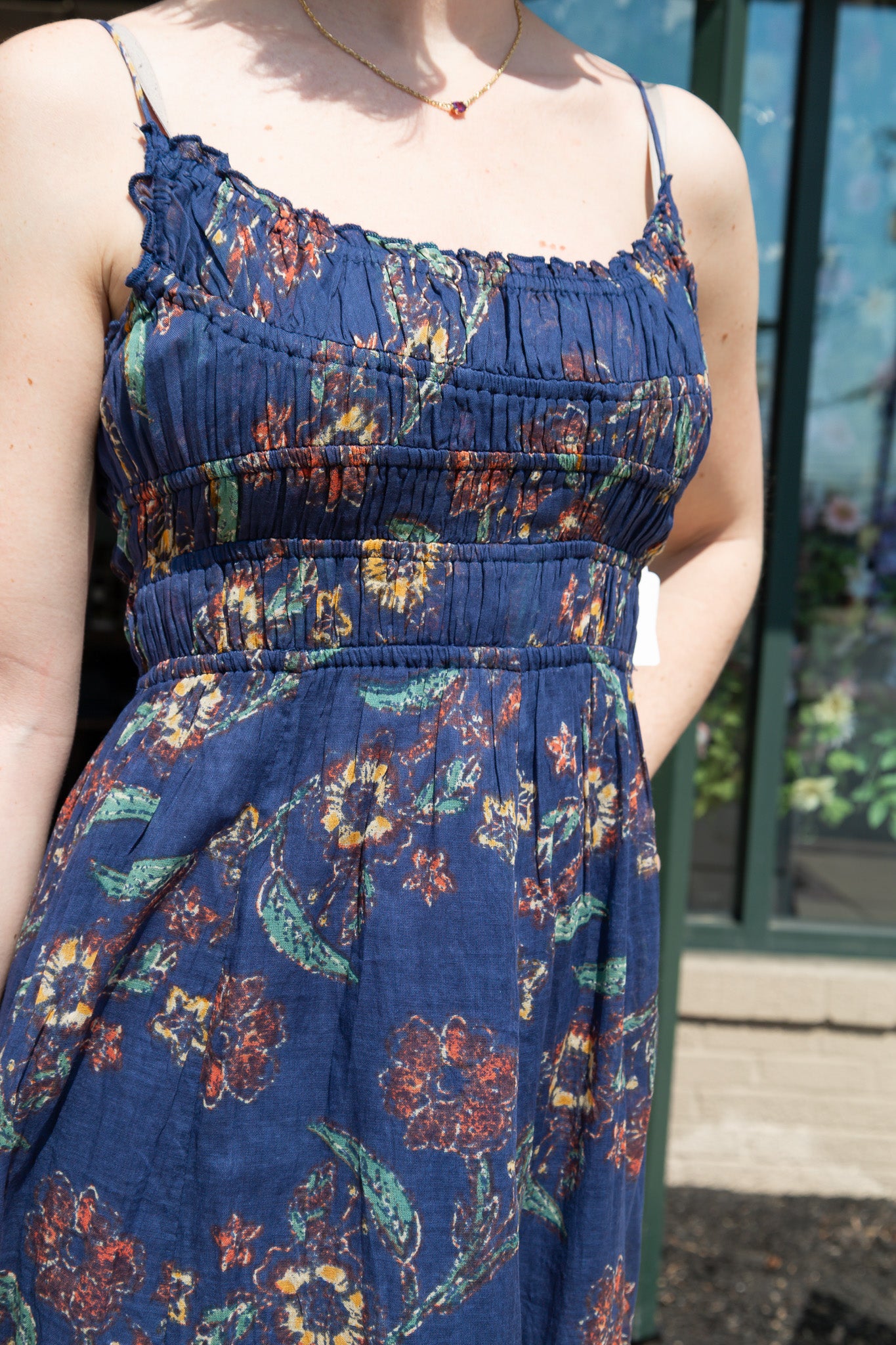 FREE PEOPLE ONE CIELLA PRINTED MAXI DRESS