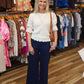 DEAR JOHN SABINE LACE/CROCHET SWEATER