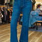 LIVERPOOL “HANNAH” PATCH POCKET FLARE JEAN