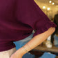 APRICOT RUFFLE SLEEVE BATWING JUMPER