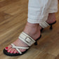 BELTED HEEL SANDAL