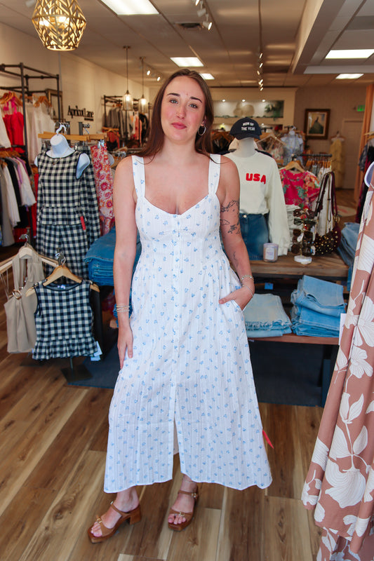 SALTWATER LUXE “KYMBER” MIDI DRESS
