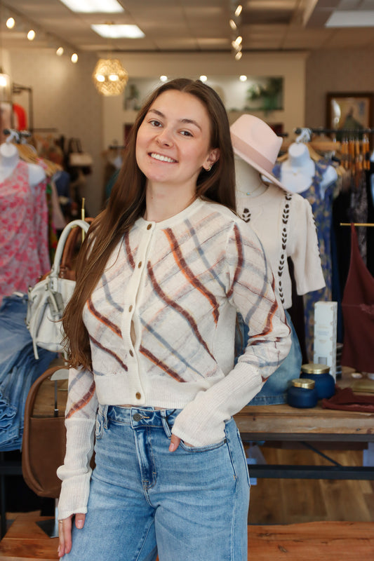 FREE PEOPLE “HIGHLAND MIST” CARDI