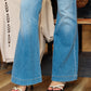 HIDDEN “HAPPI” STRETCH CLEAN LOW RISE FLARE JEAN