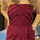 BABY PINK PLEATED TORSO ROMPER
