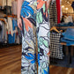 ELAN SMOCKED BACK FLOWY PANT